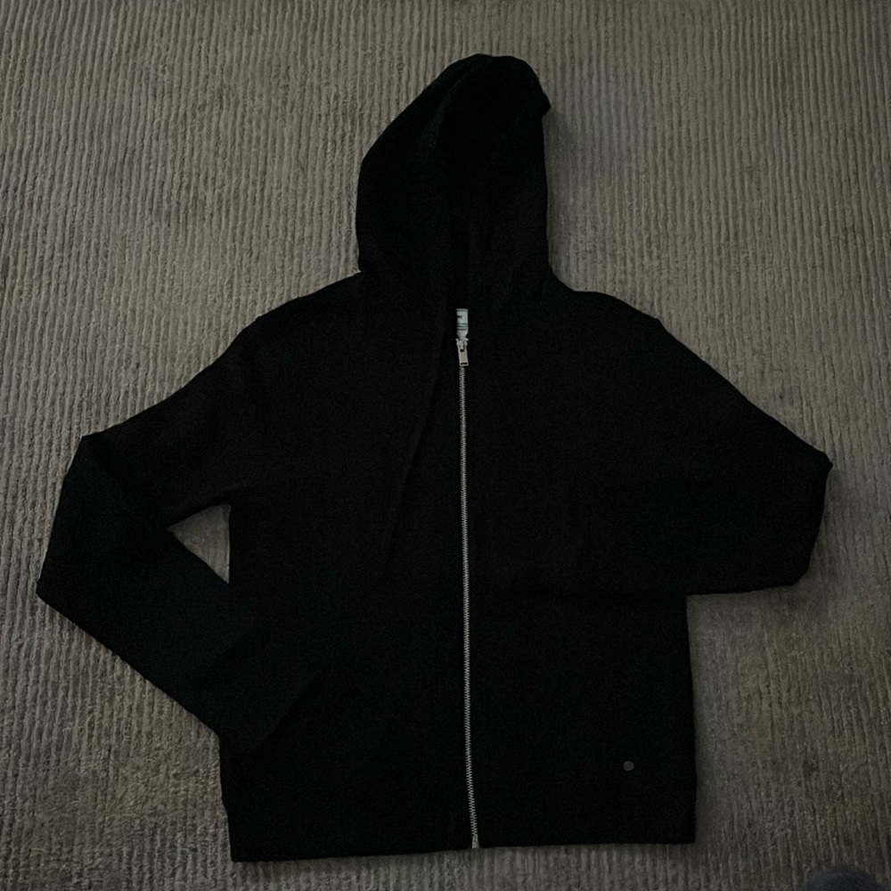 Black Zadig&Voltaire Skull Zip Hoodie